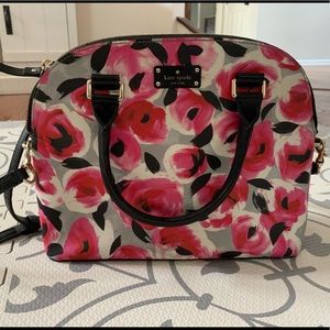 Kate Spade Pink Floral Bag